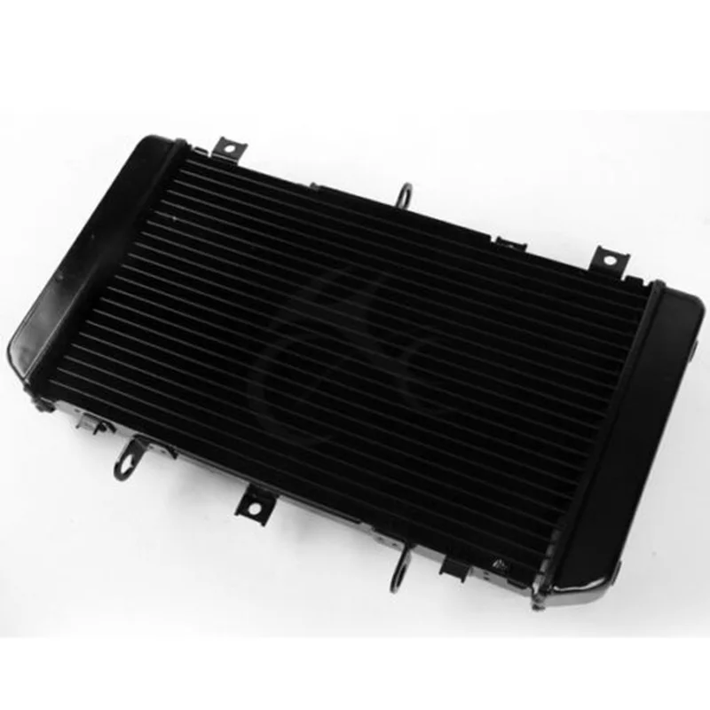 Радиатор мотоцикла кулер алюминиевый для Kawasaki Z750 2004-2006 Z750S 2005-2007 черный