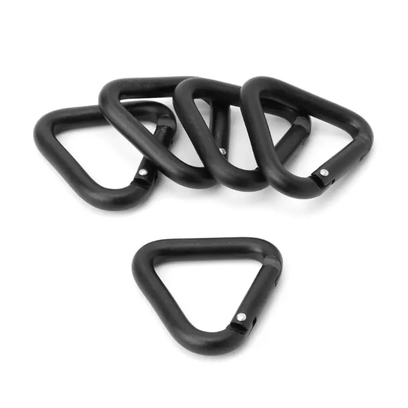

Triangle Carabiner Outdoor Camping Hiking Keychain Snap Clip Hook Kettle Buckle