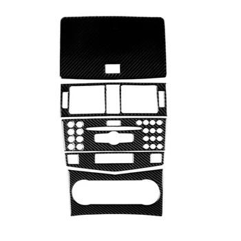 

For Mercedes C-Class W204 2007-10 Decoration Trim Dashboard Trim New Black 5pcs