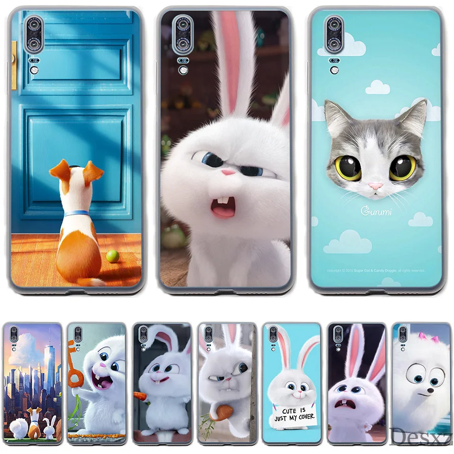 Чехол для телефона с милыми животными Mr Koala Пасхальный кролик Huawei P Smart Z P8 P9 P10 P20 P30