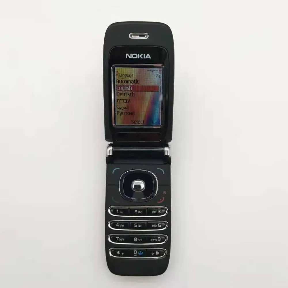 6060 100% оригинальный Nokia Оригинальный флип телефон разблокированный
