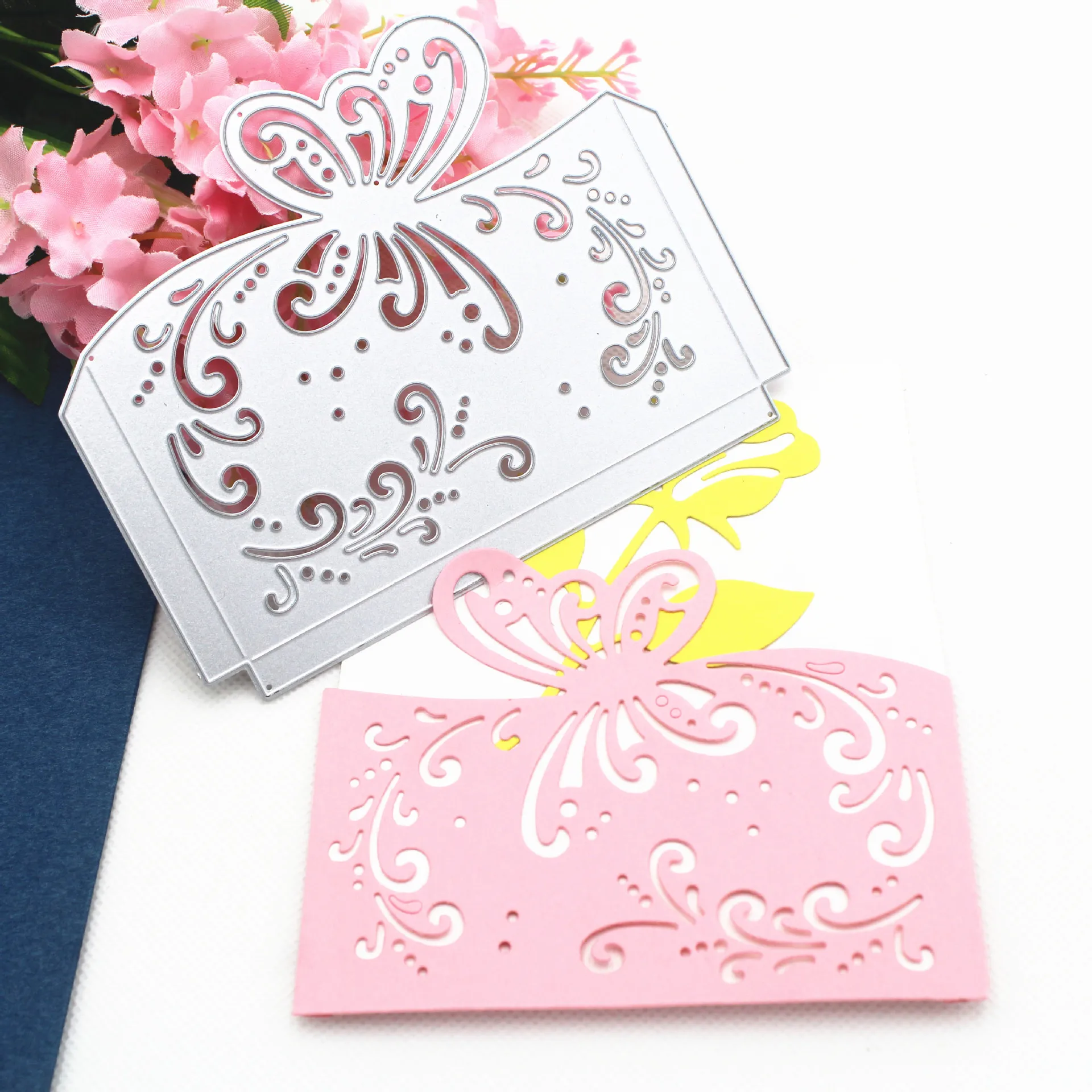 

Butterfly Envelope Metal Cutting Dies for Scrapbooking 2019 Craft DIY Album Embossing Folder Stencils Maker Photo Template Decor