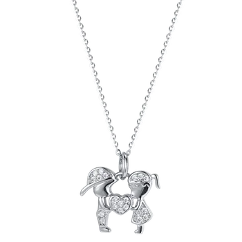 

Fahmi 2020 New Popular 100% 925 Sterling Silver Necklace4-14 High Quality Original Jewellery For Women Party Wedding Gift