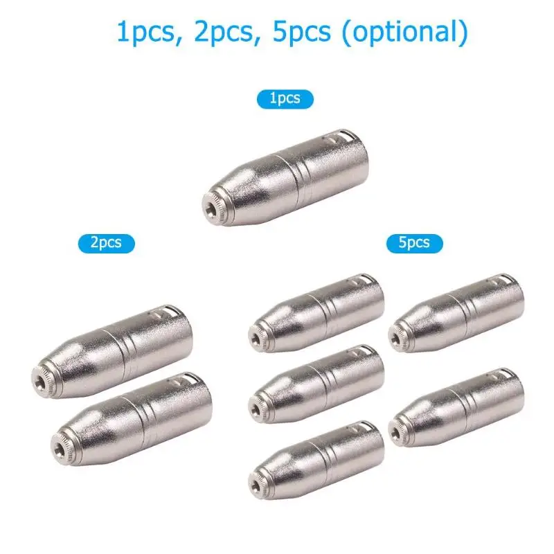 

3.5mm Adapter Stereo Bus to XLR 3pin Canon Bus Connector Zinc Alloy Assembly Molding Excellent Craftsmanship Durability