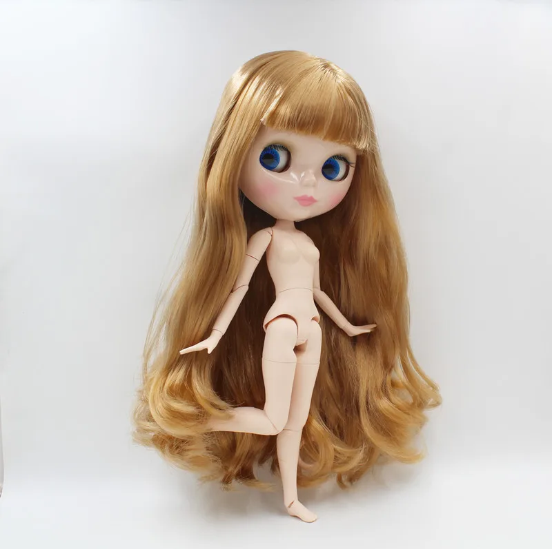Free Shipping big discount RBL-789J DIY Nude Blyth doll birthday gift for girl 4color eye with beautiful Hair cute toy | Игрушки и хобби