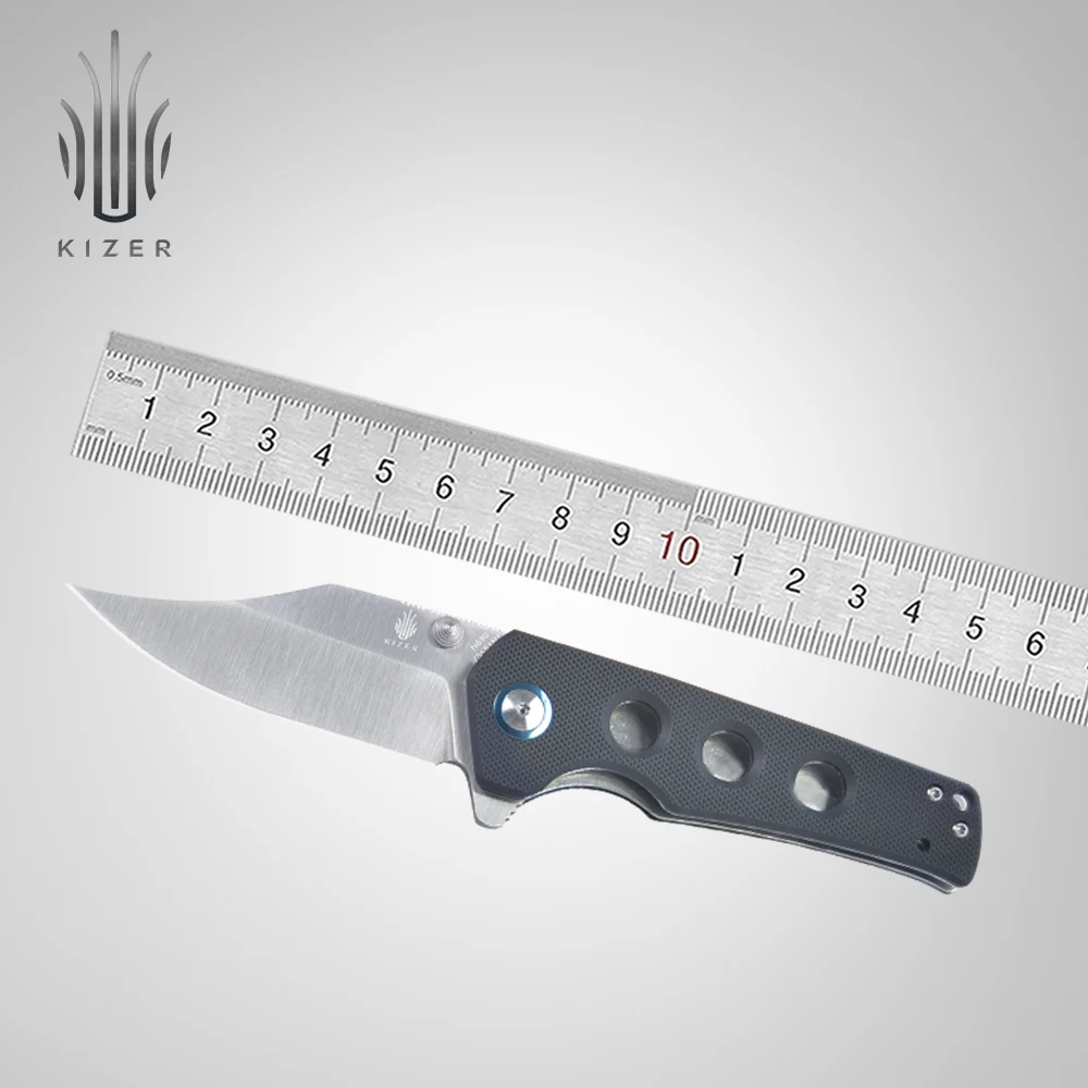 Карманный нож Kizer V3551N1/N2 jungs 2020 Новое поступление G10/Micarta Ручка с тремя отверстиями