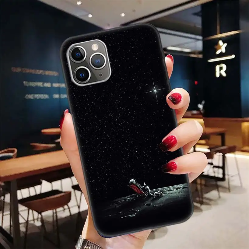 Потрясающий черный чехол Tumblr для Apple iPhone 11 Pro XR 7 8 6 6S Plus X XS MAX 5 5S SE Мягкий ТПУ силиконовый чехол для телефона - Цвет: BD030-2