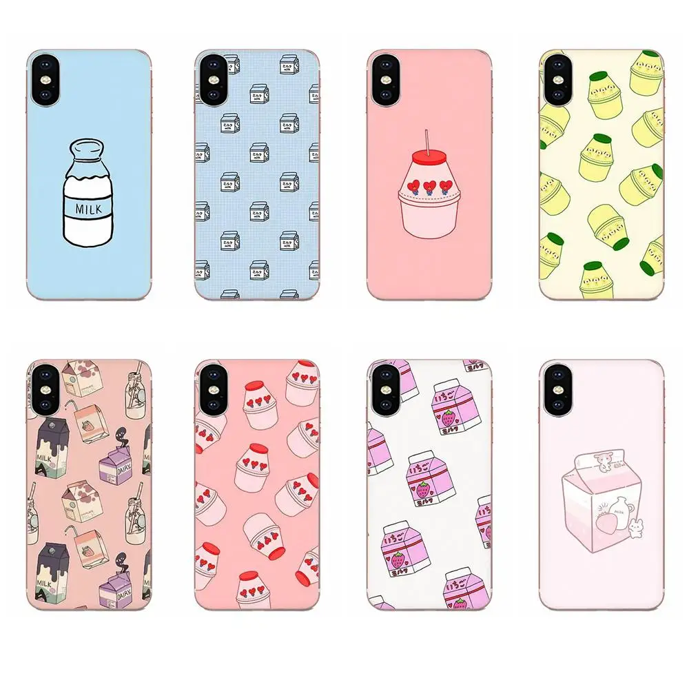 Коробочка с молоком фрукты розовый персик напитки для Huawei Honor 4C 5A 5C 5X6 6A 6X7 7A 7C 7X8 8C 8S 9 10 10i 20 20i Lite рro glshst