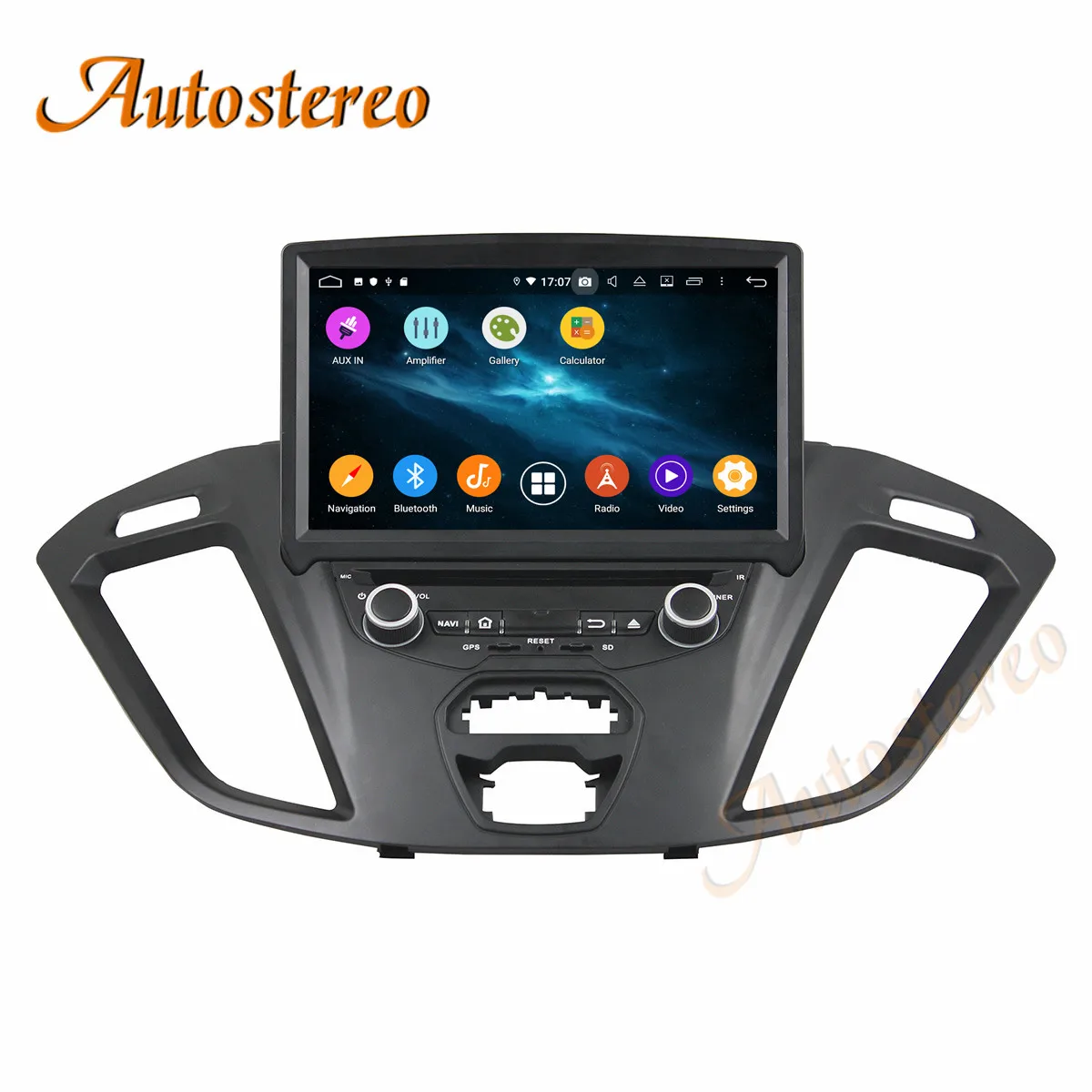 DSP Android 9.0 PX5/PX6 Car DVD Player Multimedia Player GPS Navigation For Ford Transit Custom 2016 Auto Radio Stereo Head Unit