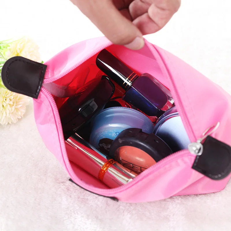 

[1-Selectable Color] Makeup Bag Modern and Trendy/women Fashion Dumplings gold ingots xing Storgage Bag Folding Clutch Bag