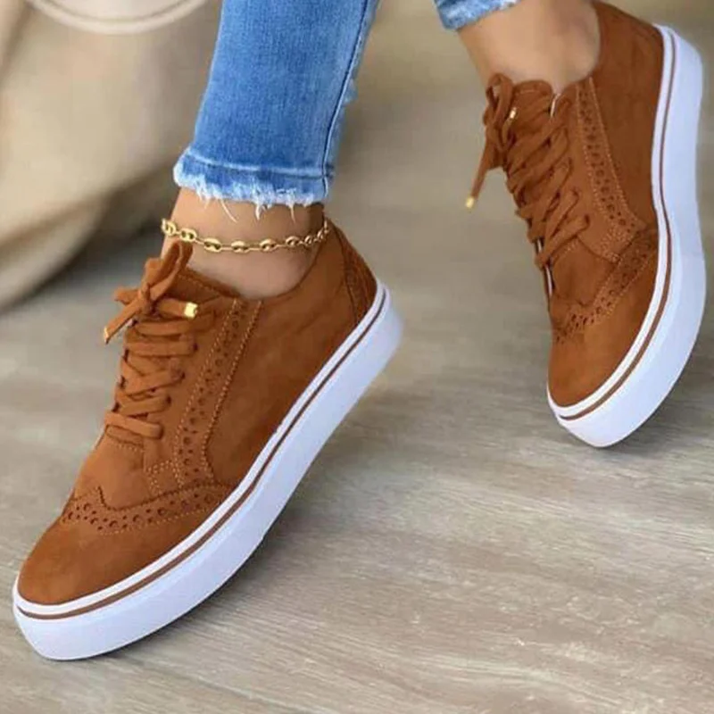 Zapatos planos sin cordones para mujer, zapatillas informales a la moda, de primavera, 2021