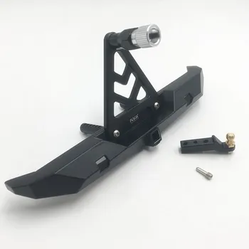 

1PC Wrangler Shell Rear Bumper 43mm Mounting Distance Anti-collision Bumper W Spare Tire Carrier for 1:10 Off-road RC Cars Part