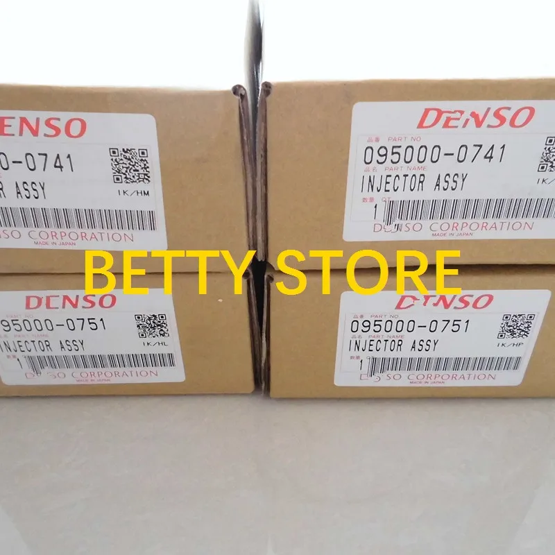 На подлинный и инжектор common rail 095000-0740 095000-0741 для LAND CRUISER 23670-30010,23670-39015,23670-39016