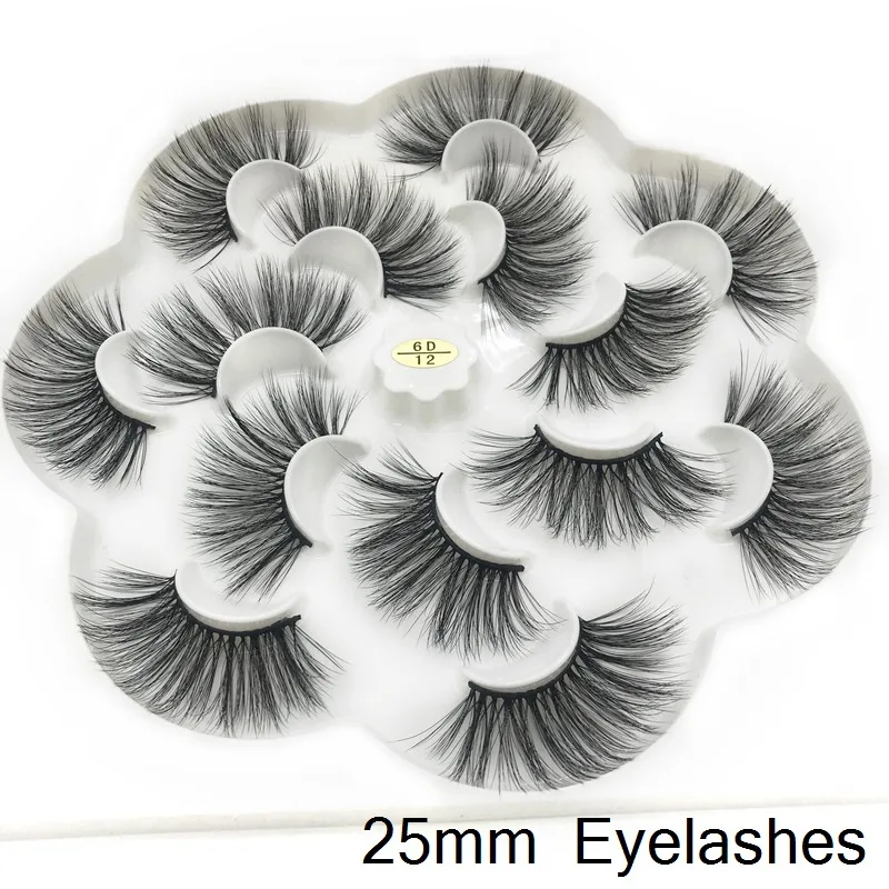 

ICQUEEN Thick Long 6D mink eyelashes long lasting mink lashes natural dramatic volume eyelashes extension 3d false eyelash