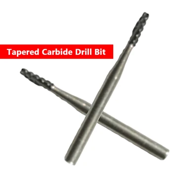 

Car Glass Tapered Carbide Drill Bit DIY Car Glass Automobile Windshield Repair Tool for Auto Glass Sliver 1mm Diameter