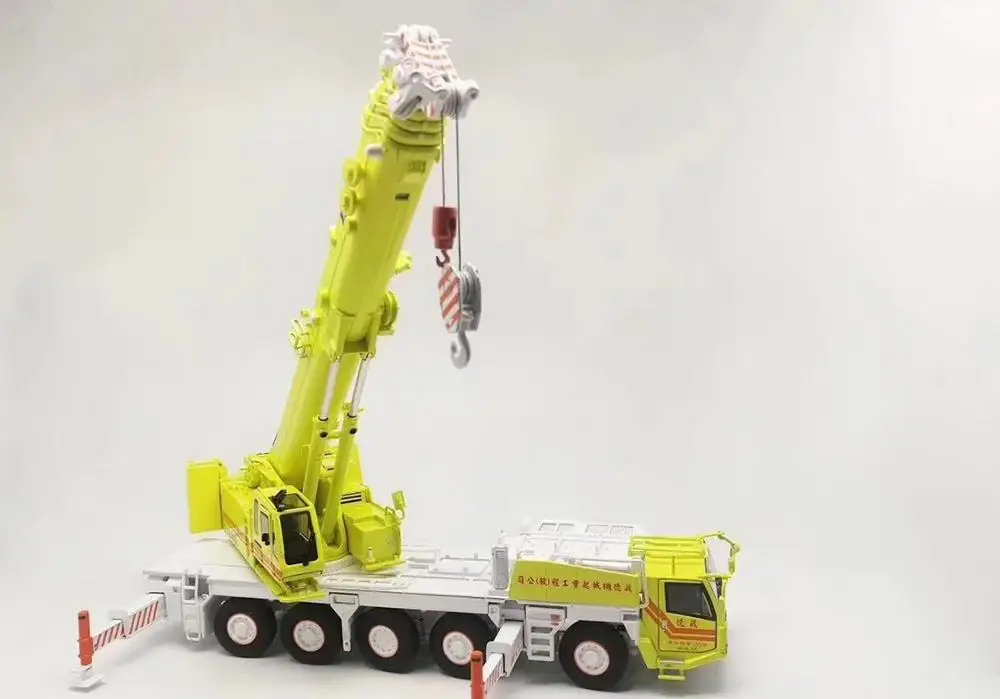 1/50 KATO KA-1300R Автомобильный Кран инженерный механический ГРУЗОВИК ЖЕЛТЫЙ литой под давлением модель