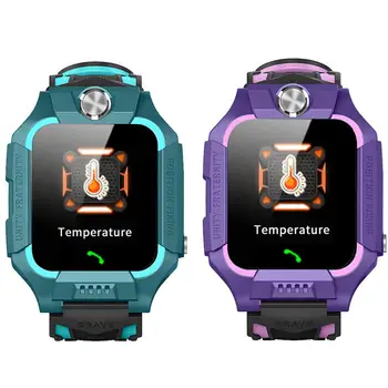 

Phone Children Watches Temperature Monitoring Telephone Watch Kid Wristwatch Baby Smart Watch SOS Base Station Location