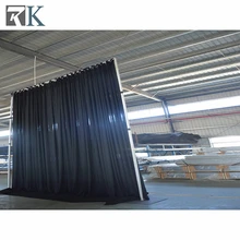 Сверхмощный Полюс трубы и занавес События Драпировка сцена фон зал перегородка