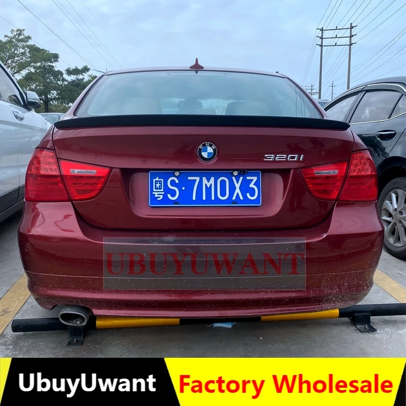 UBUYWUANT для BMW E90 3 серии P Стиль ABS/углерода Цвет спойлер на задний багажник крыло 2005