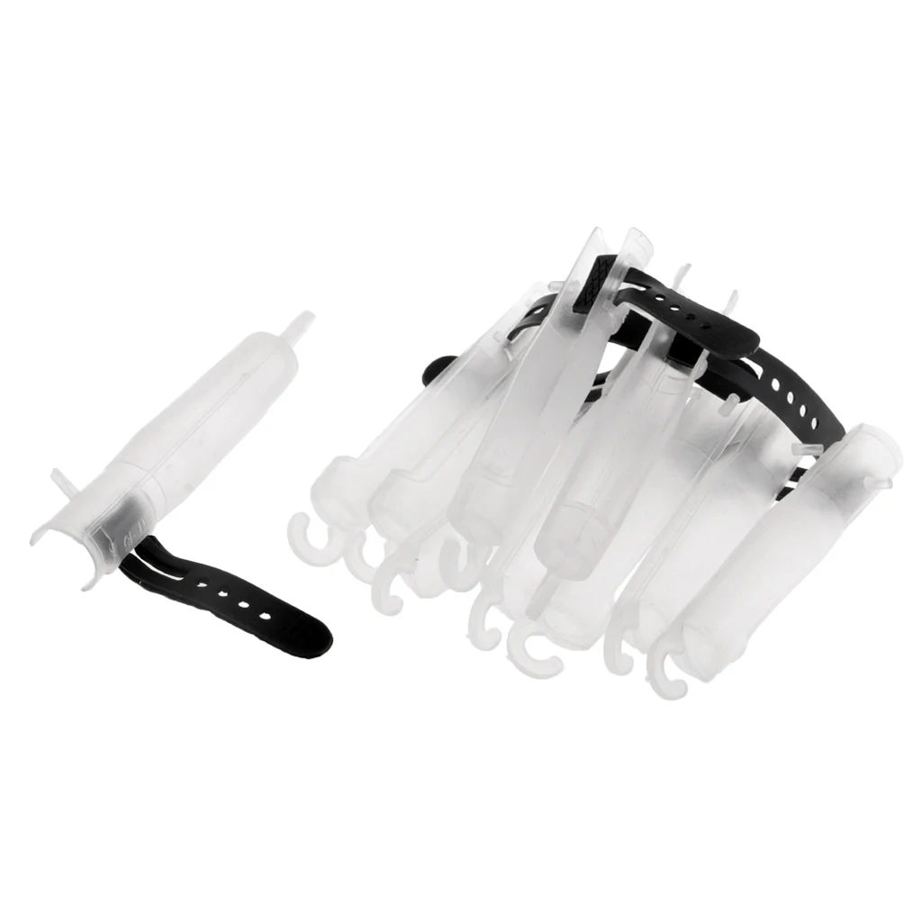 10pcs Plastic Telescopic Fishing Rod Tip Cap Cover Pole Protector Sea Fishing Equipment Replacement Tackles 