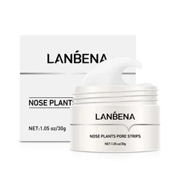 LANBENA Blackhead Remover Face Nose Mask Pore Strip Black Mask Peeling Acne Treatment Deep Cleansing Mask Oil Control Skin Care