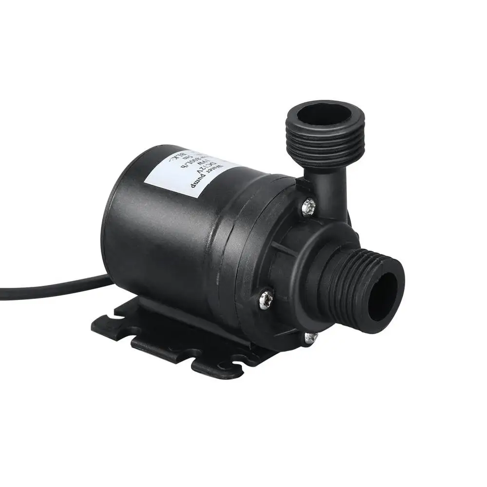Профессиональный ультра тихий мини DC 12V лифт 5M 800L/H бесщеточный мотор погружной
