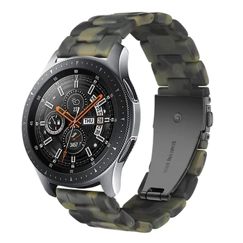 

22Mm Universal Resin Watch Band for Samsung Galaxy Watch 46Mm /Gear S3 Classic/S3 Frontier Stainless Steel Clasp Wrist Strap Arm
