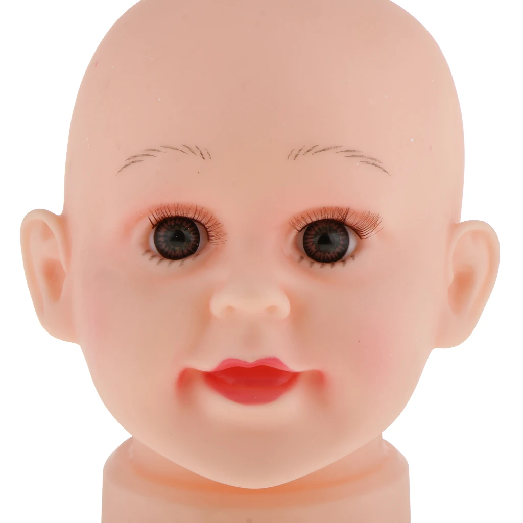 Child Size Baby Boy Mannequin Manikin Head For Hair Wigs Hats Glasses Holder Show Stand Display Free Stand 6.3 inch Tall