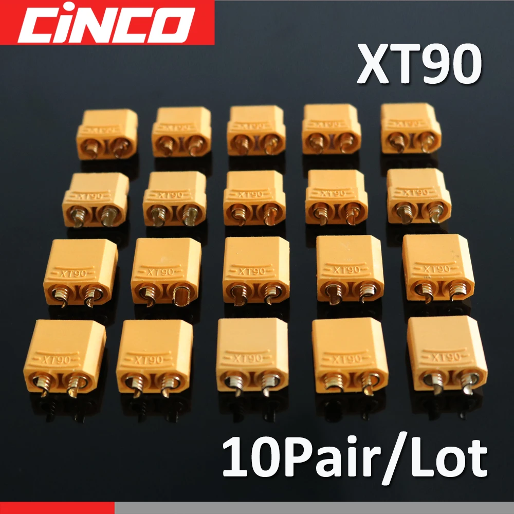 10 парт/лот XT 90 A Max Quadcopter Multicopter Connector Bullet Plug RC Lipo Battery xt XT90U For Battery|Соединители| |