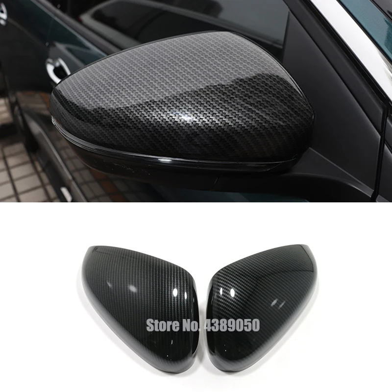 

For Peugeot 3008 GT 5008 2017-2020 Car Mirror Cover Reaview Mirror Protector Exterior Decoration Auto Accessories Car-Styling