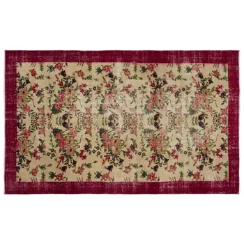 

Handmade Natural Vintage Turkish Area Rug 159x260 Cm-5'3''X8'6''