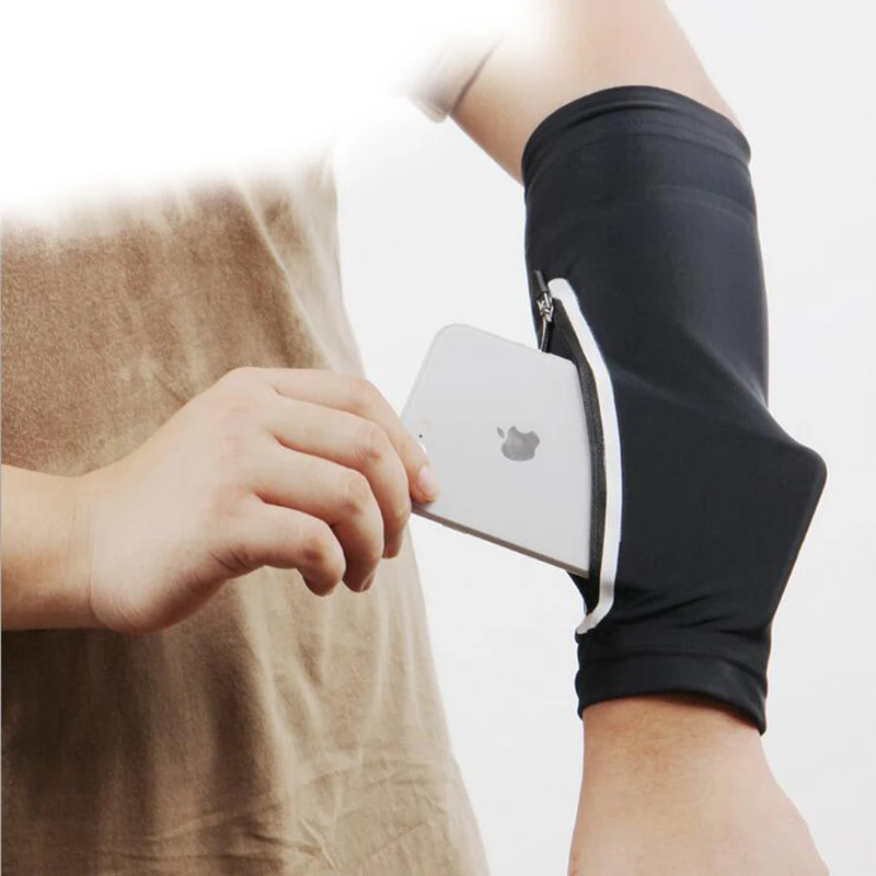Details about   Outdoor Cycling Sports Running Arm Wristband Bag Mobile Phone Cycling 