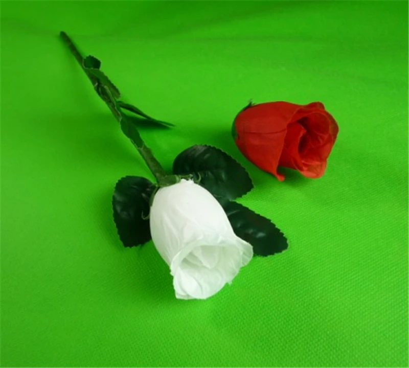 Rose Regeneration Magnetic Flower Reappearing Magic Tricks Best Stage Appear Vanish Magia Illusions Gimmick Props Comedy rose magnetic