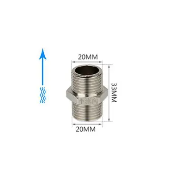

1/2'' BSP Male Thread Brass Check Valve Single-track One Way Connector Back-flow Preventer Pipe Fitting for Water Closestool