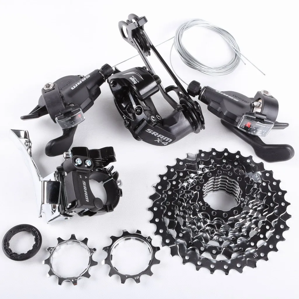 

America SRAM Surelink X4 Kit 2013-Transmission Gear Dip/Front Derailleur/Rear Derailleur/Flywheel/Medium Set/Small Set