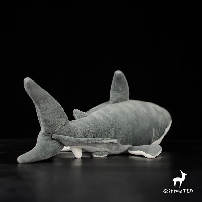 Милая мягкая имитация челюсти акулы большая белая плюшевая игрушечная Акула океан животные Дети Мальчики Девочки подарок на день рождения PP Хлопок