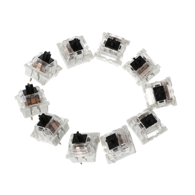 3 Pin Mechanical Keyboard Switch Blue Red Brown Black Replacement For Gateron Cherry MX