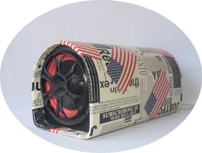 

5-Inch Tunnel Leather Subwoofer 12v24v220v Triple Use Household Car Mounted Subwoofer Selectable Bluetooth