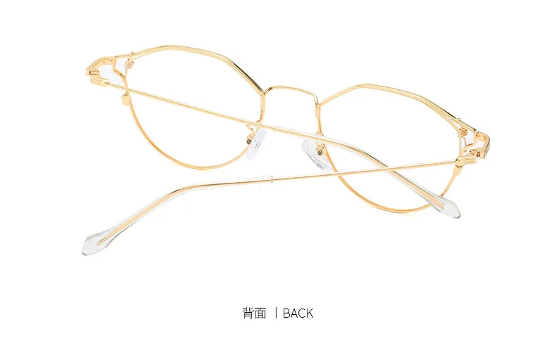Новые модные очки, оправа для женщин, индивидуальный полигон, неравномерное плоское зеркало, дикое искусство для отдыха, без градусов, очки для чтения