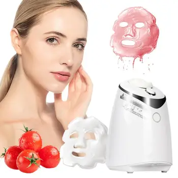 

DIY Face Mask Machine Automatic Fruit Vegetable Natural Collagen Facial Masks Maker Therapy Face Mask Machine Facial SPA Beauty