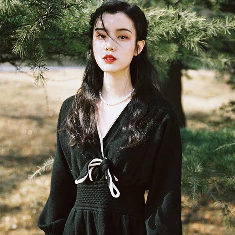 ASHIQI Natural Freshwater Pearl Necklace Vintage Baroque Pearl Jewelry for Women 7-8mm - Image 6