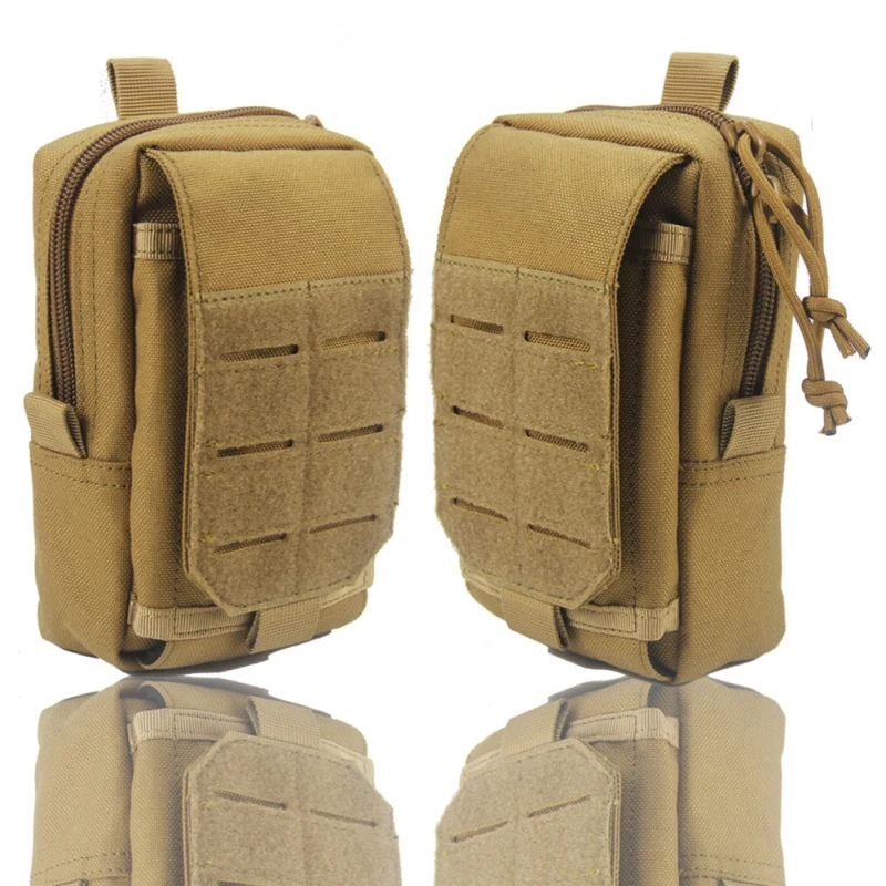 

3 Colors Hunting Belt Waist Molle EDC Pouch Utility Gadget Bag Portable Waterproof Camping Hiking Package