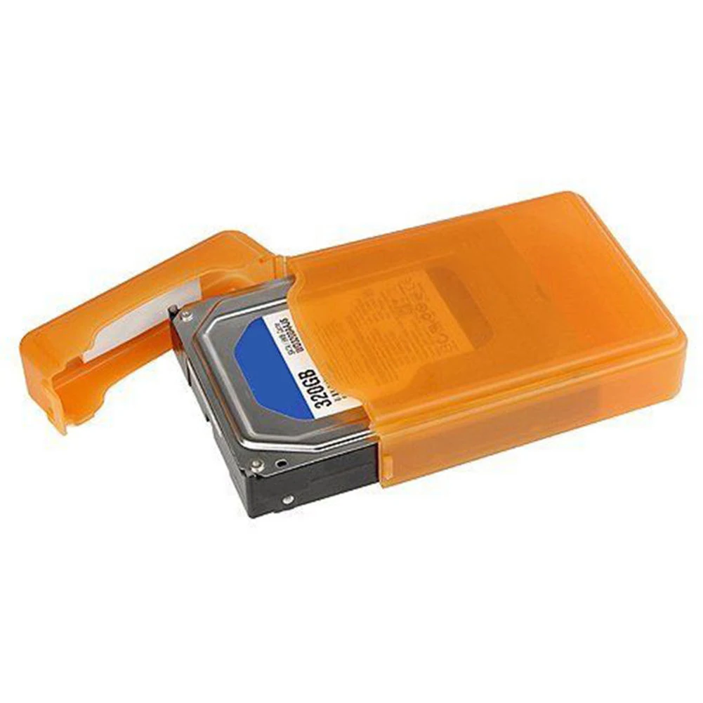 Новинка 3,5 дюймов Пылезащитная коробка для SATA IDE HDD жесткий диск чехол для хранения