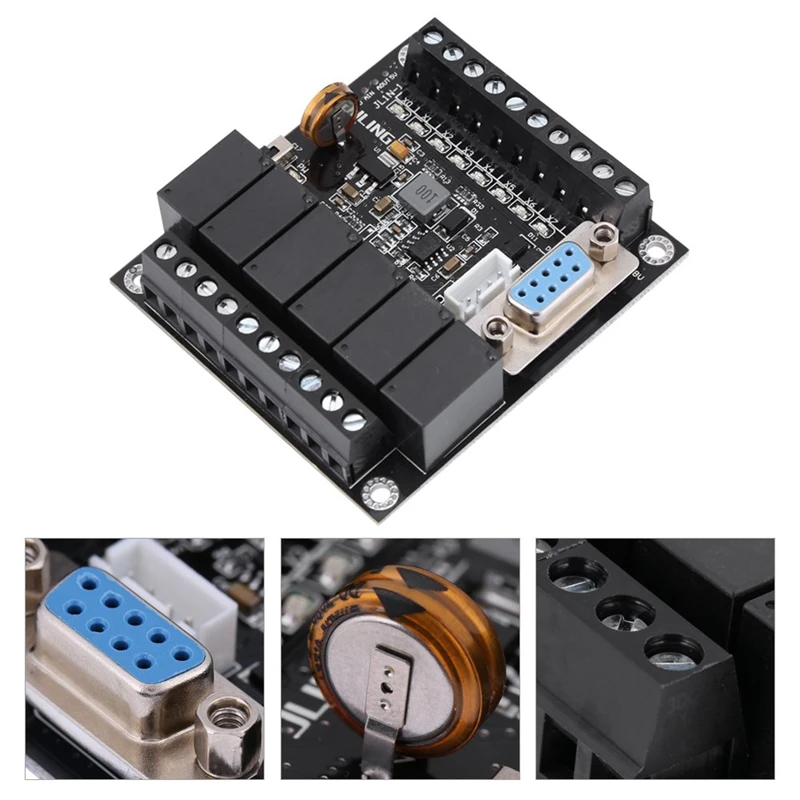 

PLC FX1N-14MR Delayed Module with Program Cable and Shell