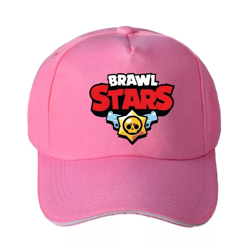 Бейсбольная кепка для костюмированной игры braw stars, бейсбольная Кепка Snapback, регулируемая Солнцезащитная бейсбольная кепка в стиле хип-хоп, аксессуары