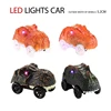 Toys Car,Dinosaur LED Lamp Electronic Car, Toy Cars, Parts, Car Rail Racing Track,with Flashing Lights Kids Toys Car Gifts L003 3