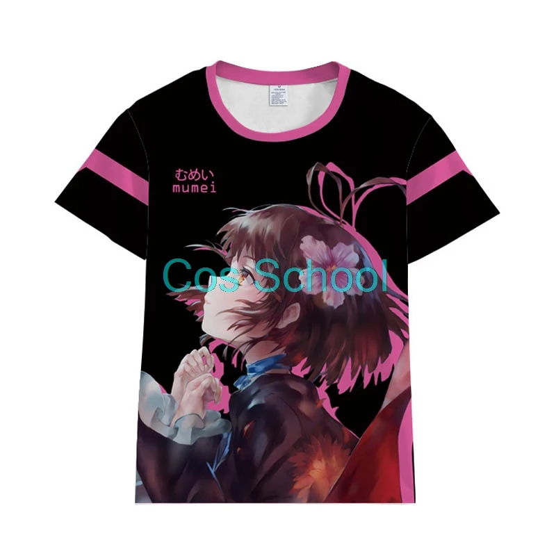 Cos School koutetsujou no kabaneri футболка Mumei Косплей Футболка kabaneri Mumei костюмы летние топы с короткими рукавами футболка - Цвет: A