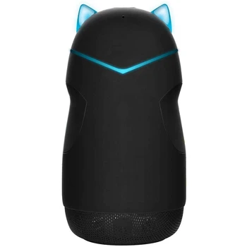 

Portable Wireless Bluetooth Speaker with LED Light Support BT Mode and TF Card Expansion(Black)