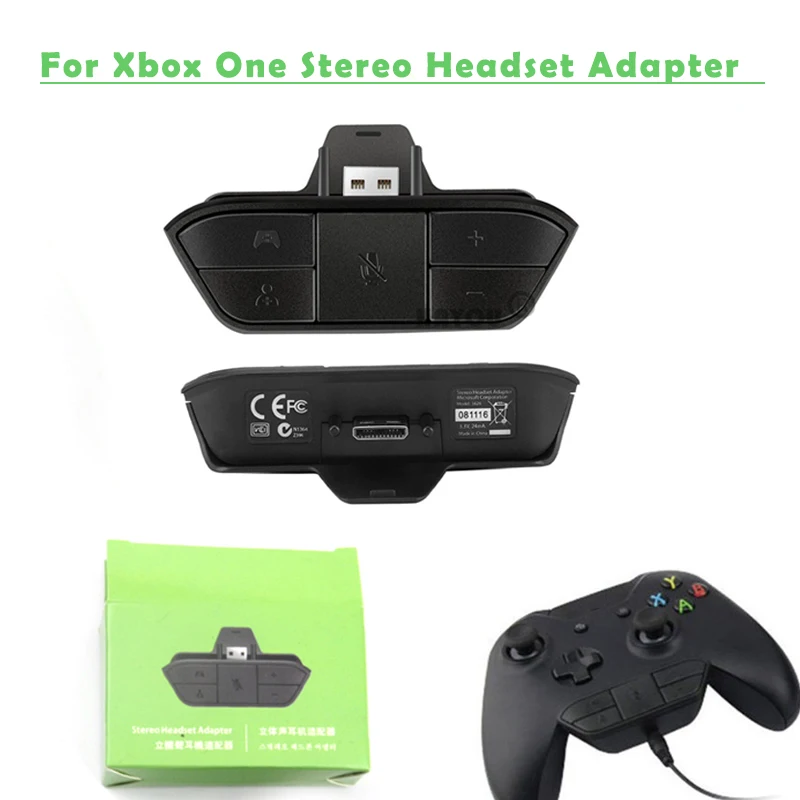 

For Xbox One Stereo Headset Adapter Universal Headphone Adaptor Converter for Xbox One Controller Accessories