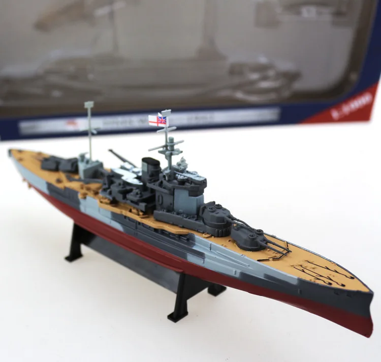 1: 1000 военные Утомленные линкор HMS Warspite сплав модели поставки товаров [10020 темно-синий Лидер продаж]